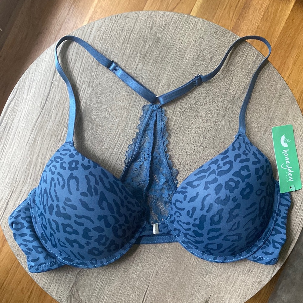 Cheetah Lace Push Up Bra!